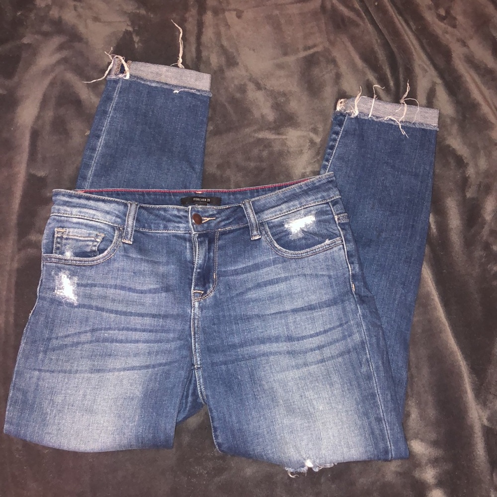 Vintage ripped jeans